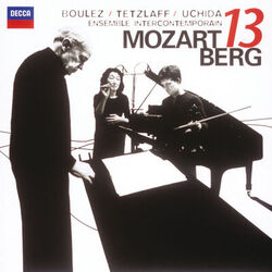 Cover of Mozart: Gran Partita / Berg: Kammerkonzert