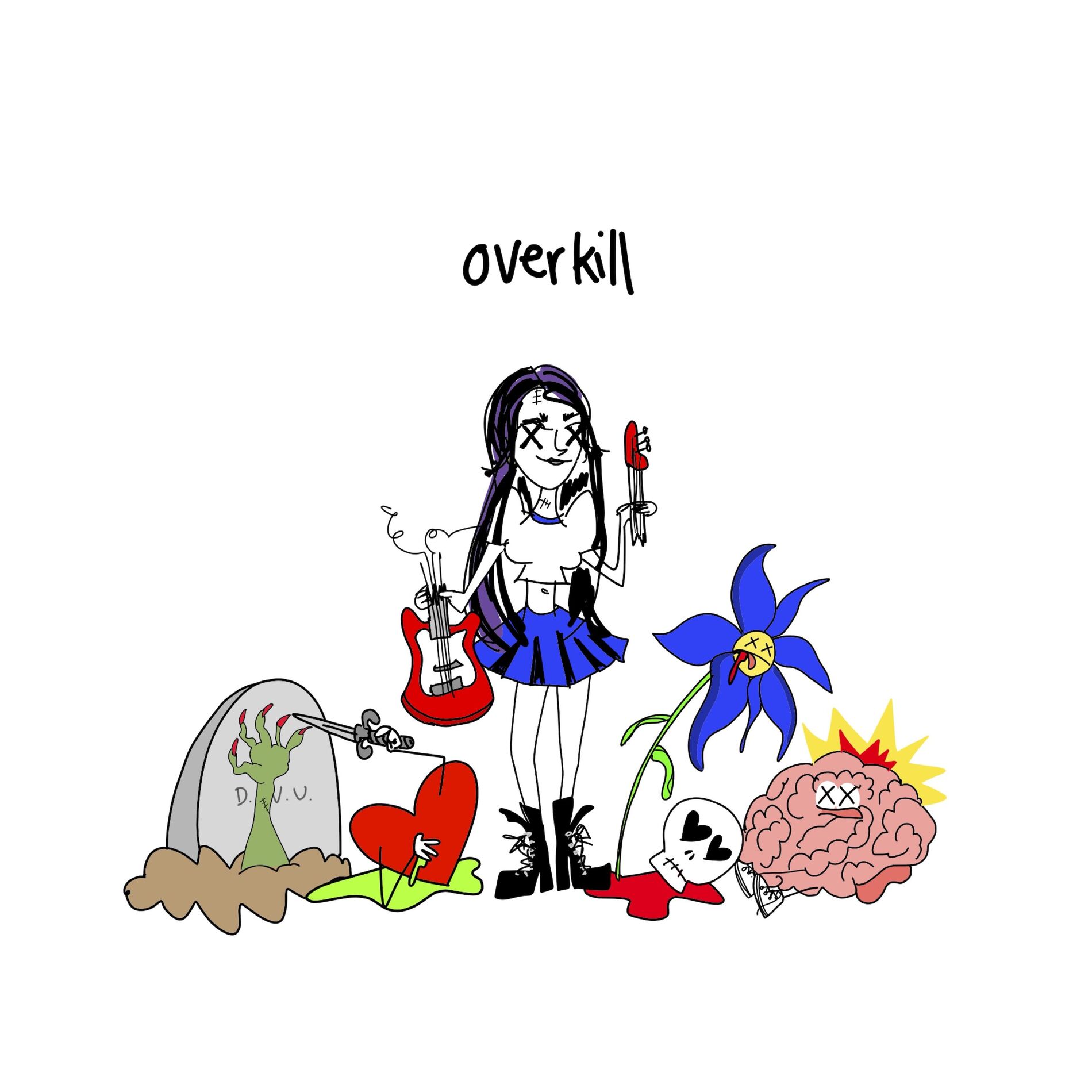 Album cover of overkill