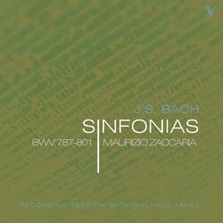 Cover of J.S. Bach: Sinfonias