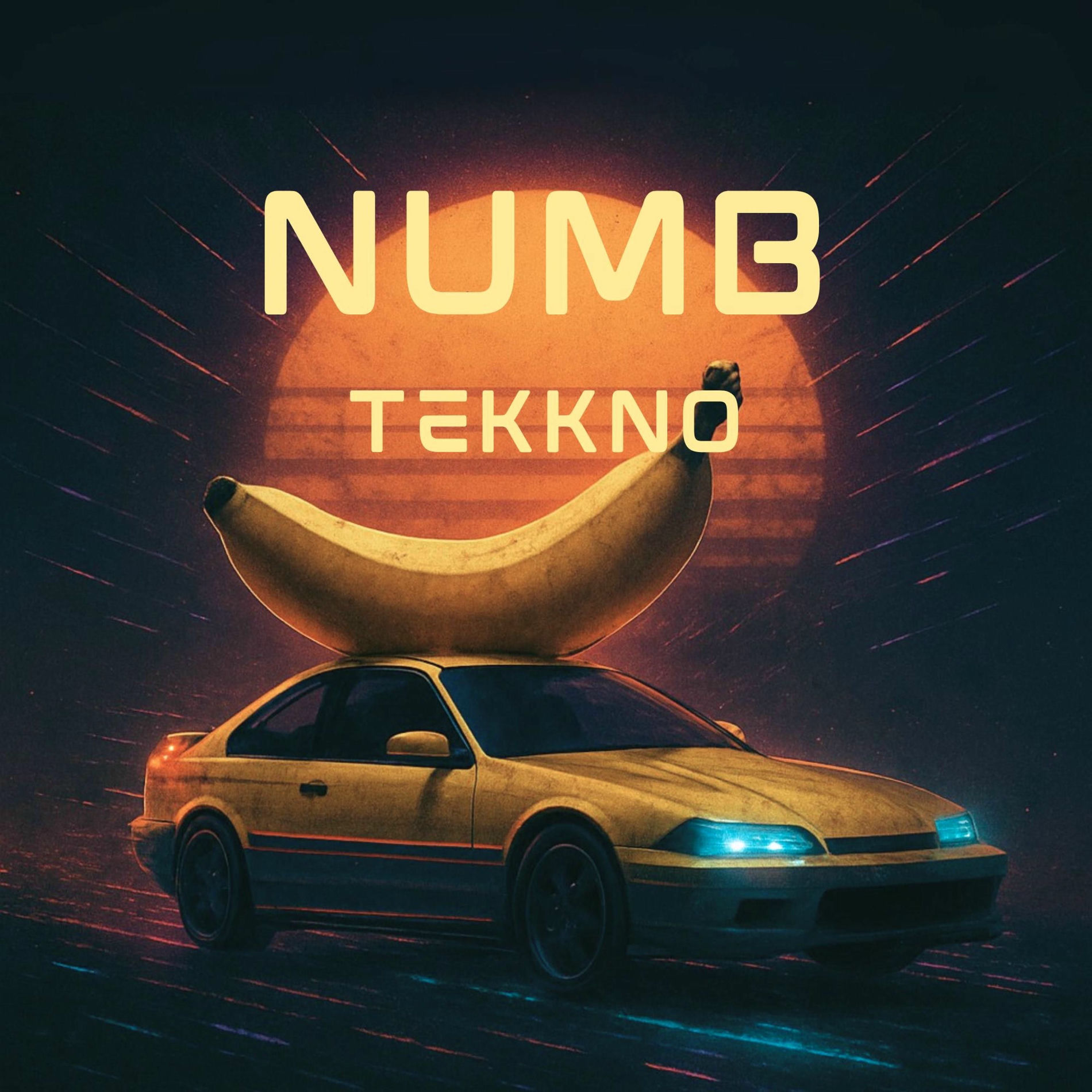 Album cover of numb (tekkno)
