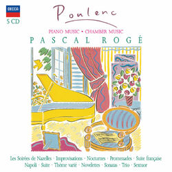 Cover of Poulenc: Piano Music & Chamber Works