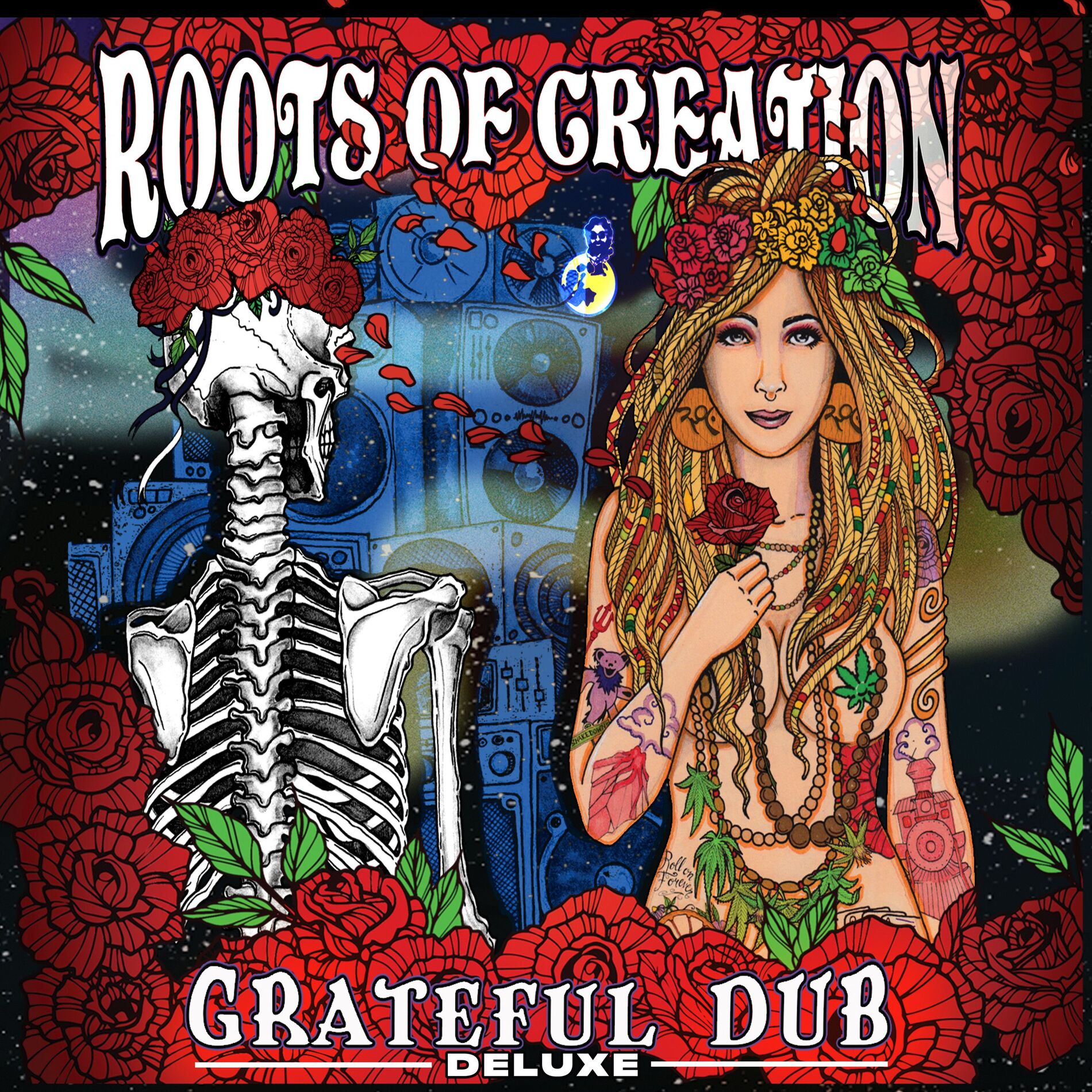 Album cover of Grateful Dub: a Reggae-infused tribute to the Grateful Dead (Deluxe)