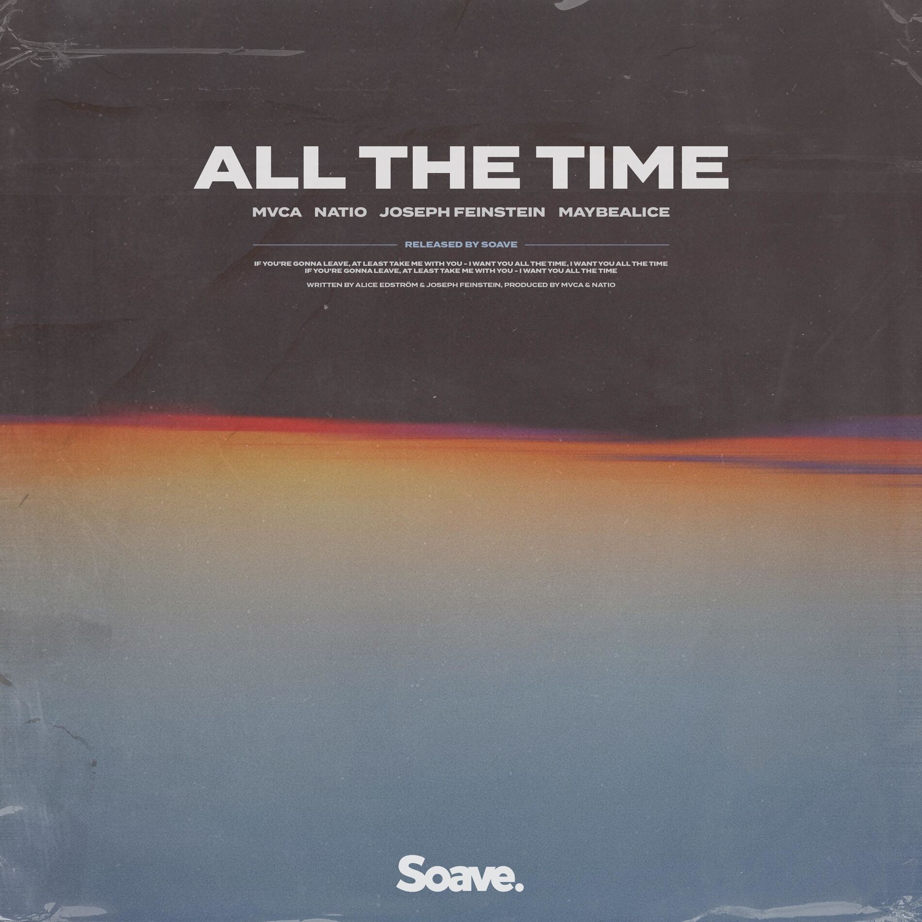 Album cover of All The Time (feat. Joseph Feinstein & maybealice)