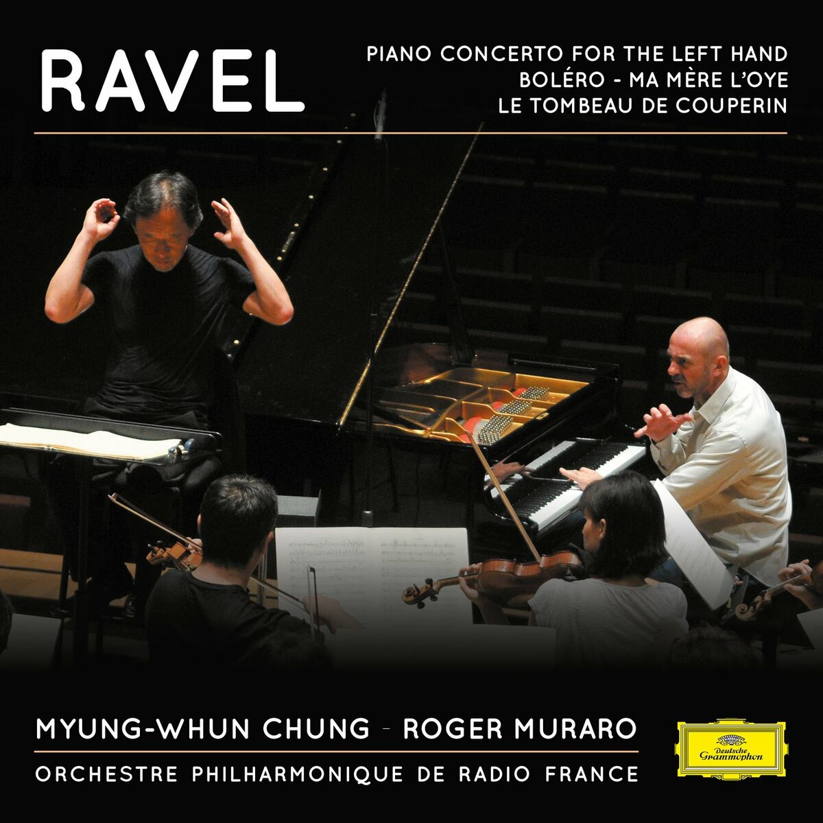 Album cover of Ravel: Piano Concerto for the Left Hand, Boléro, Ma mère l'Oye, Le Tombeau de Couperin