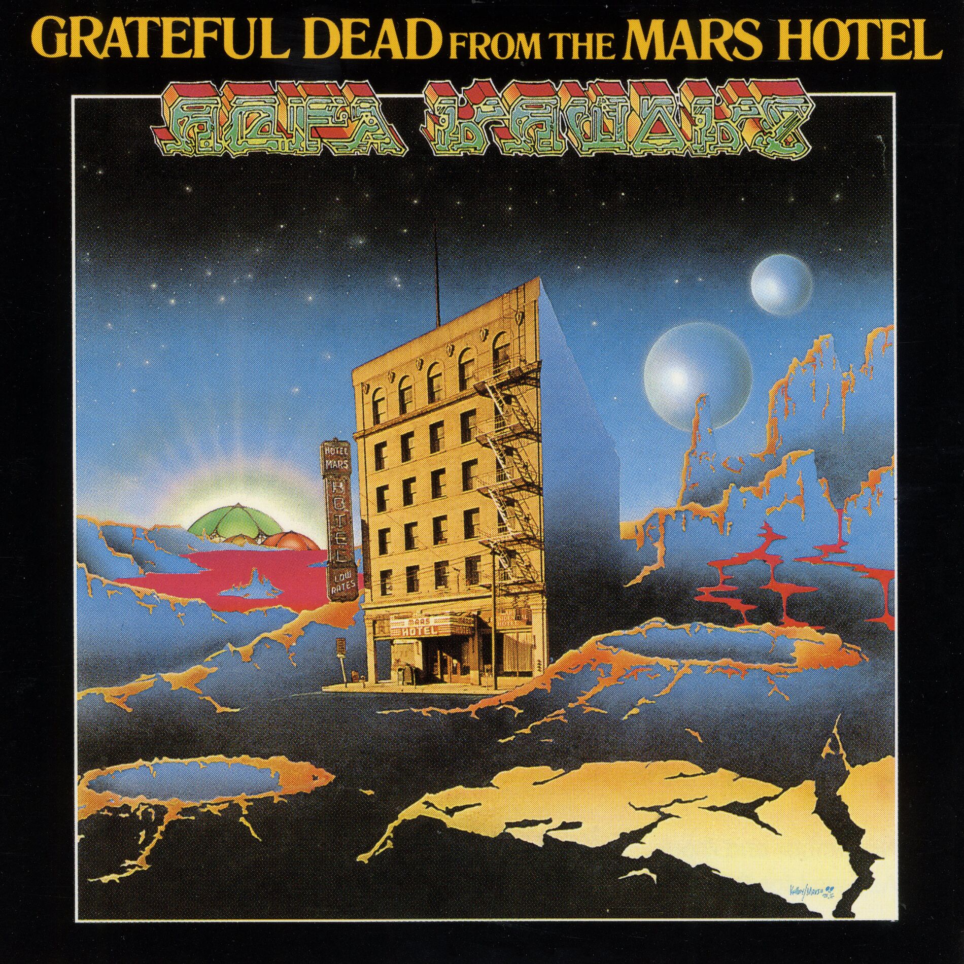 Album cover of Scarlet Begonias