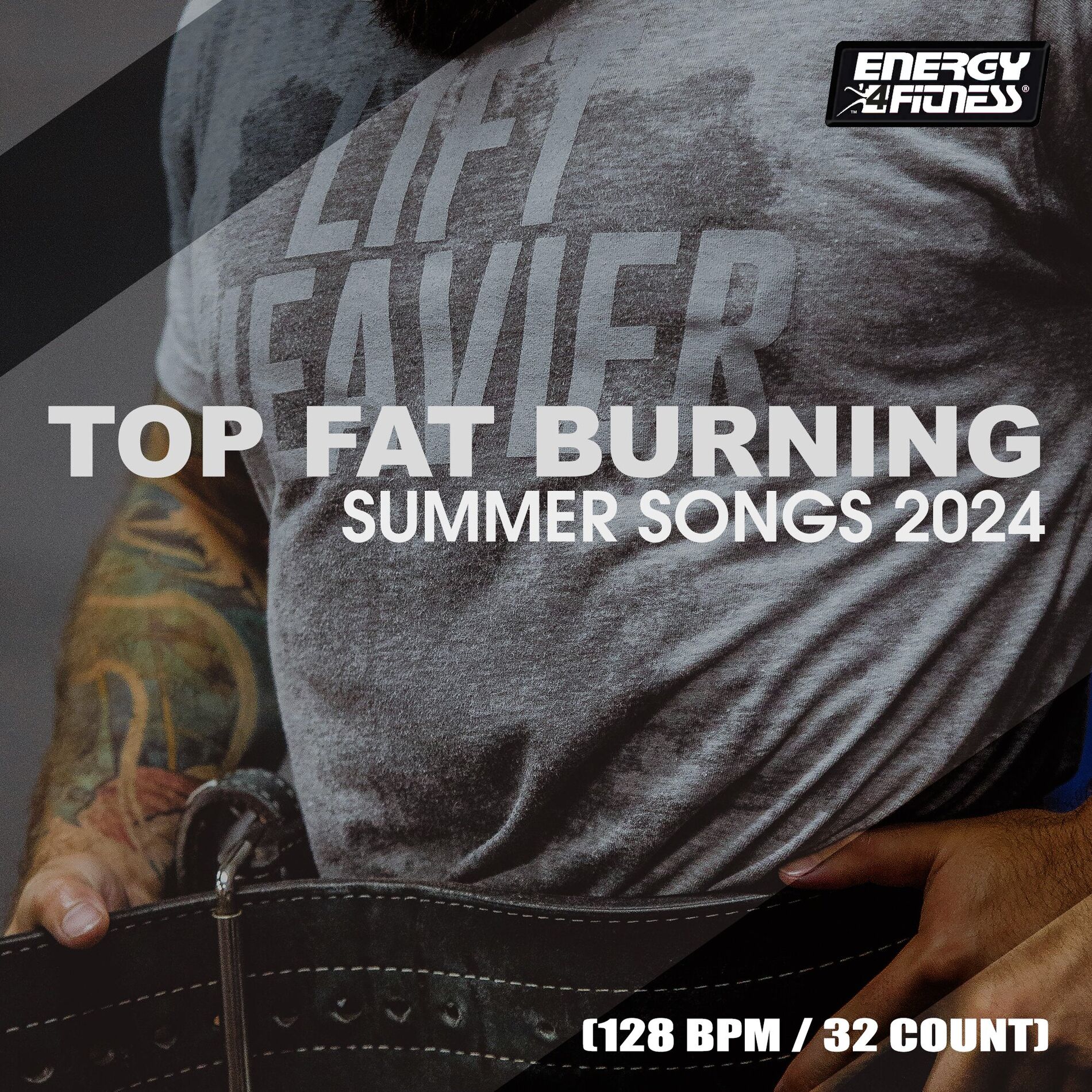 Album cover of Top Fat Burning Summer Songs 2024 (15 Tracks Non-Stop Mixed Compilation For Fitness & Workout - 128 Bpm / 32 Count)