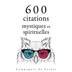 Cover of 600 citations mystiques et spirituelles