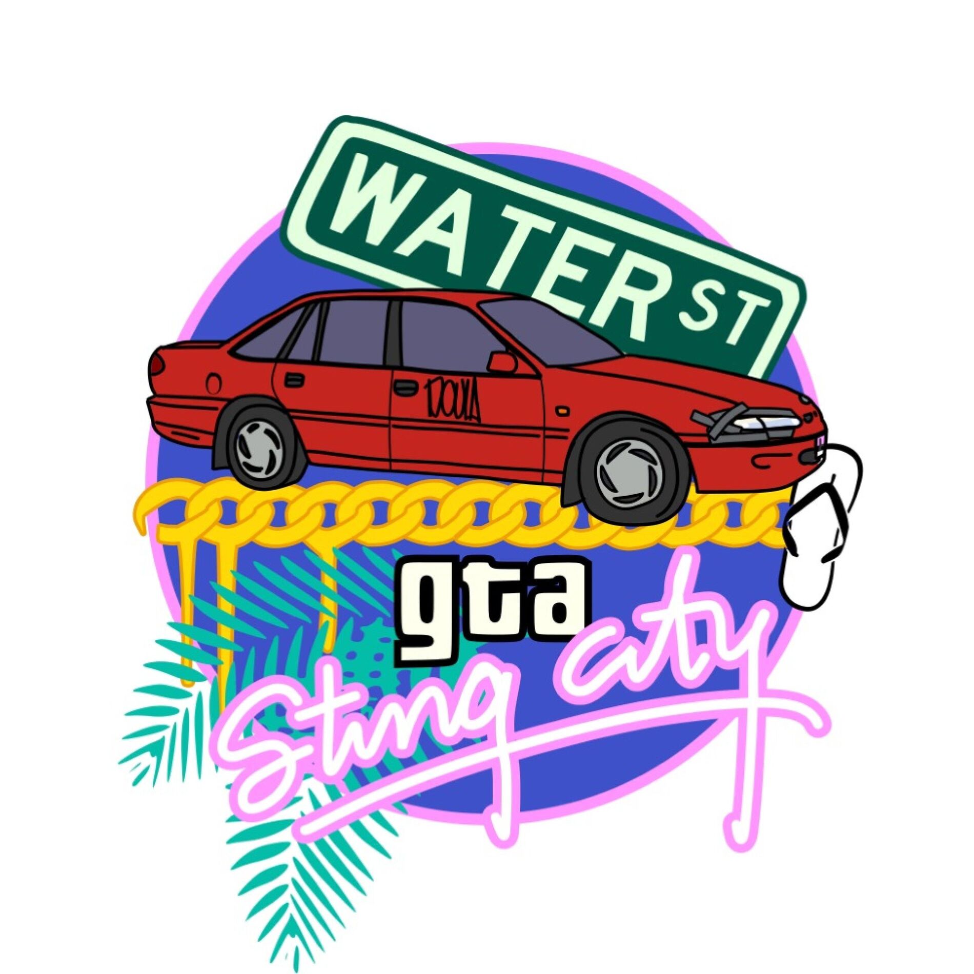 Album cover of GTA Sting City (feat. Jamahl Yami & Cade Mangz)