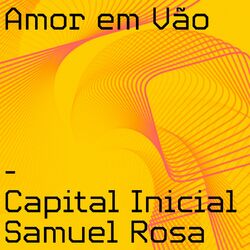 Cover of Amor Em Vão