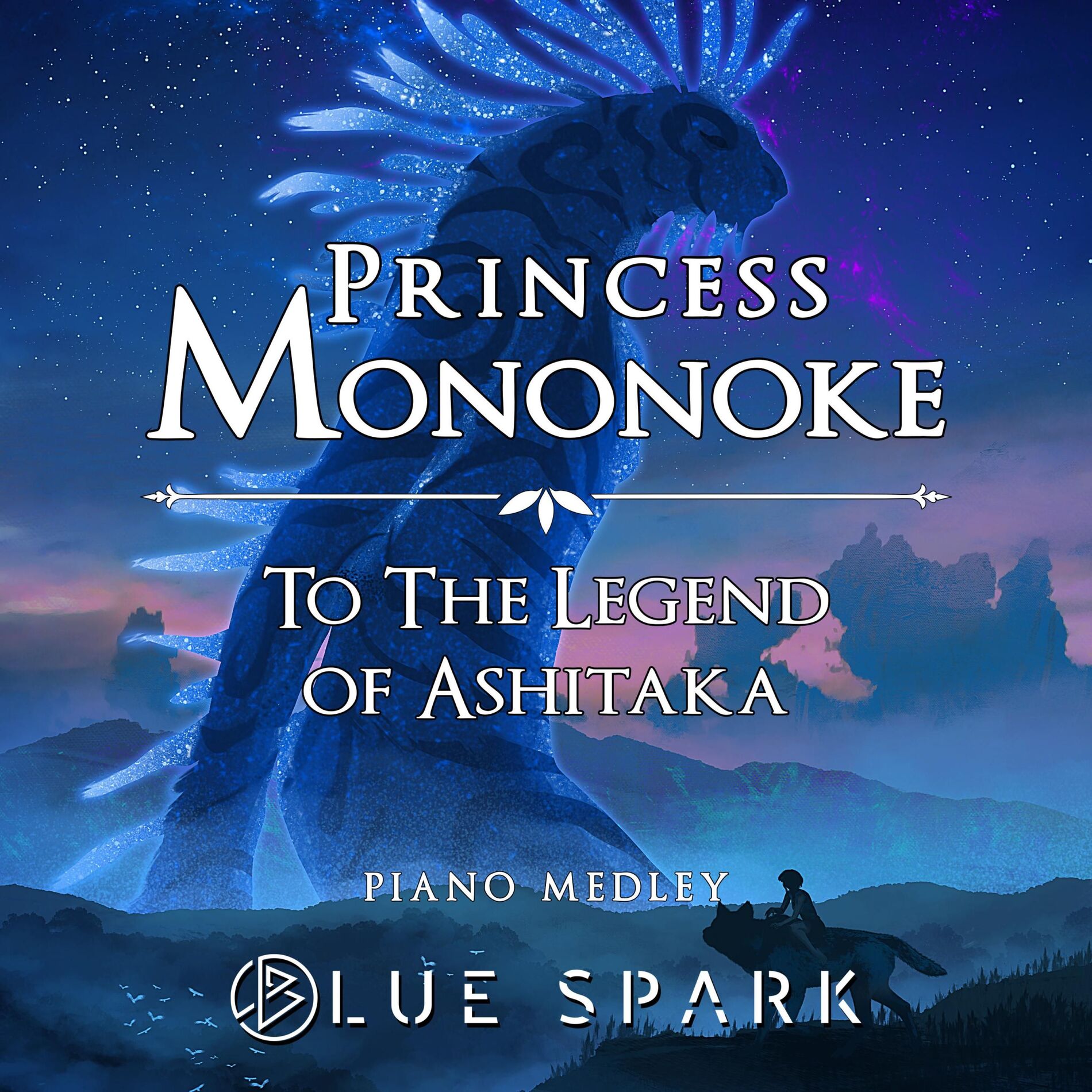 Album cover of To The Legend of Ashitaka (Piano Medley from the Ghibli Studio 