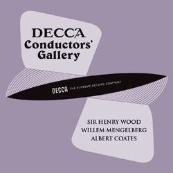 Cover of Conductor's Gallery, Vol. 4: Sir Henry Wood, Willem Mengelberg, Albert Coates