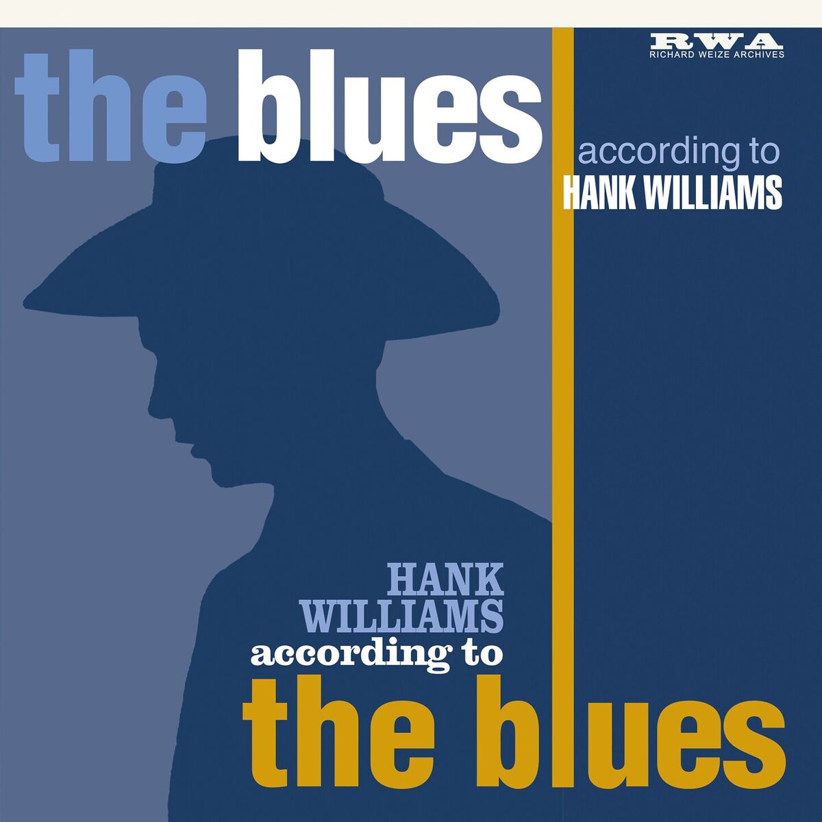 Album cover of The Blues According to Hank Williams