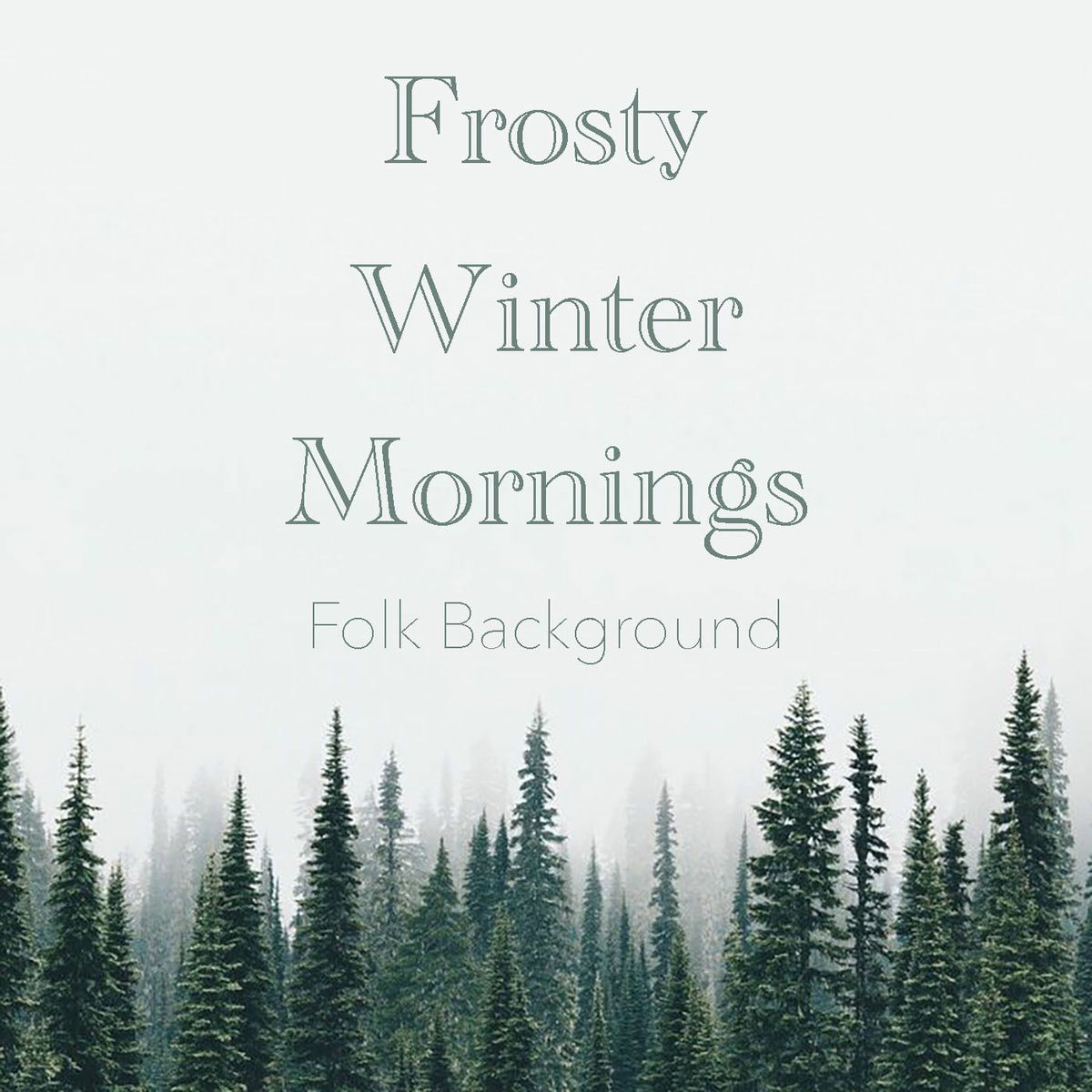 Album cover of Frosty Winter Mornings Folk Background