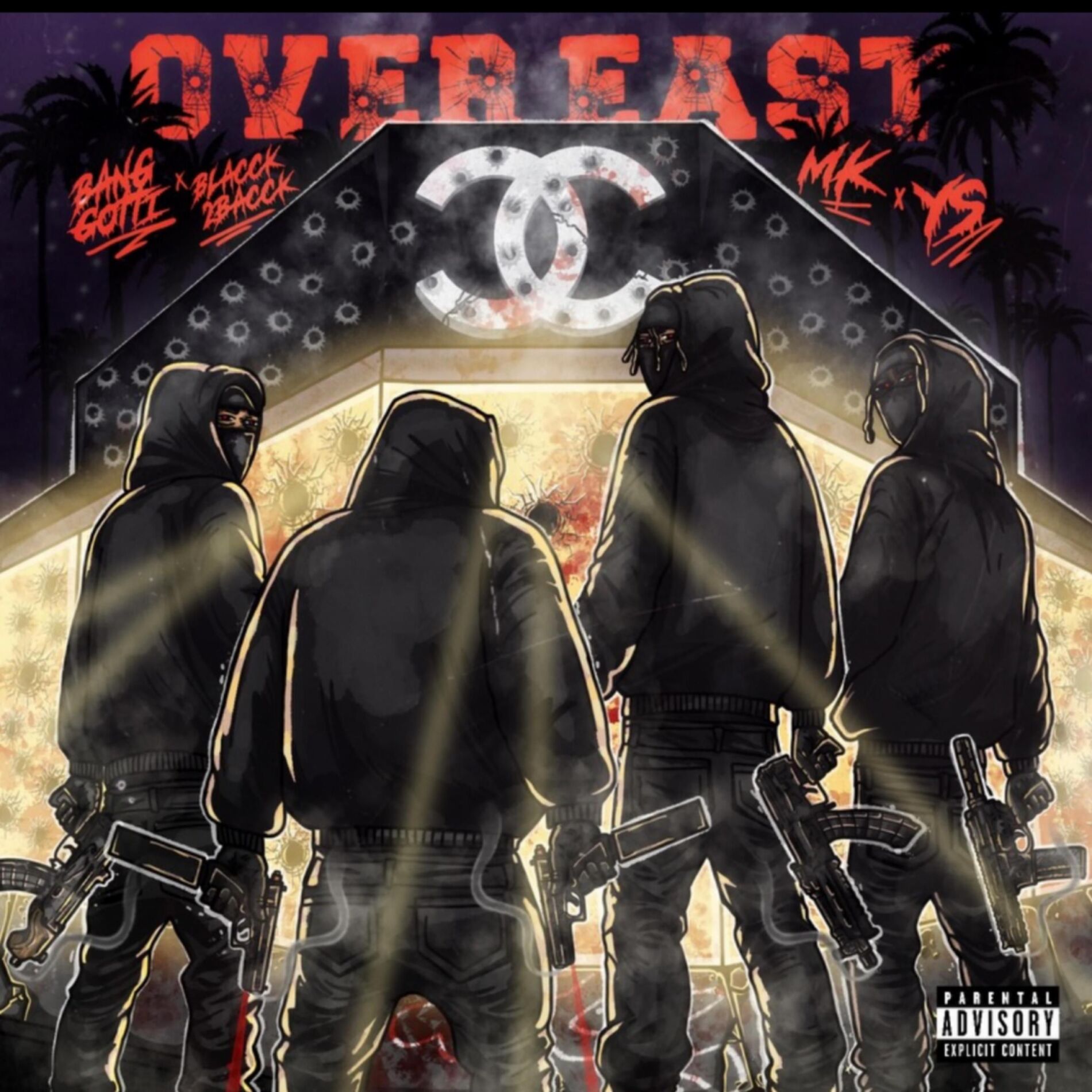 Album cover of OVEREAST (feat. Blacck2Bacck, MK & YS)