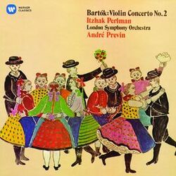 Cover of Bartók: Violin Concerto No. 2