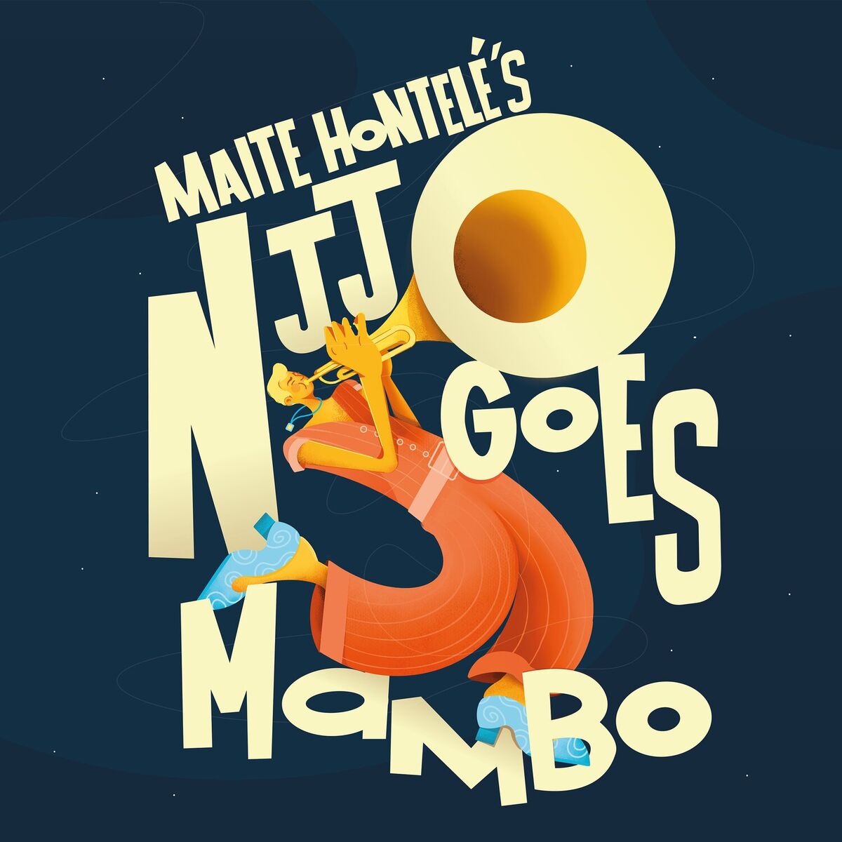 Album cover of Maite Hontelé's NJJO Goes Mambo
