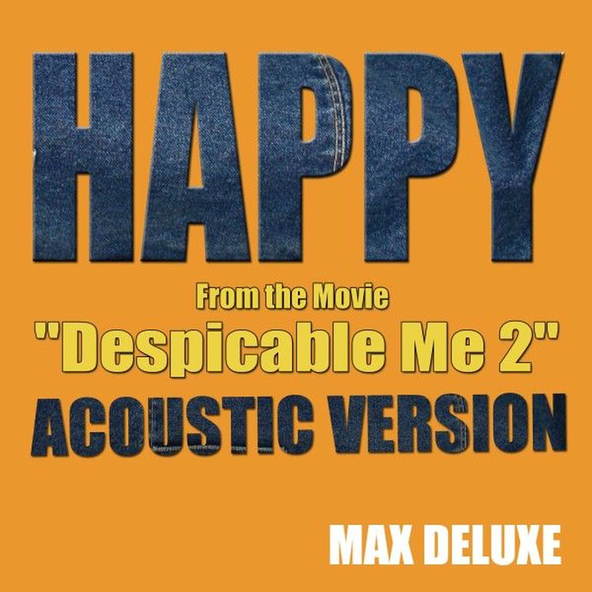 Album cover of Happy (Acoustic Version) (From the Movie 