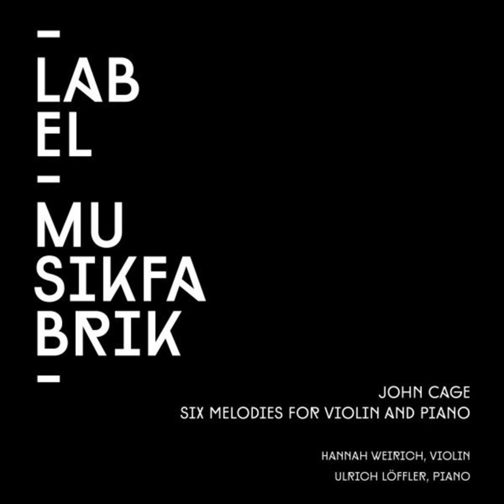 Picture of Cage: Six Melodies for Violin and Piano