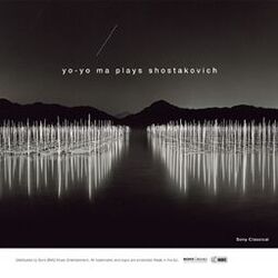 Cover of Yo-Yo Ma Plays Shostakovich