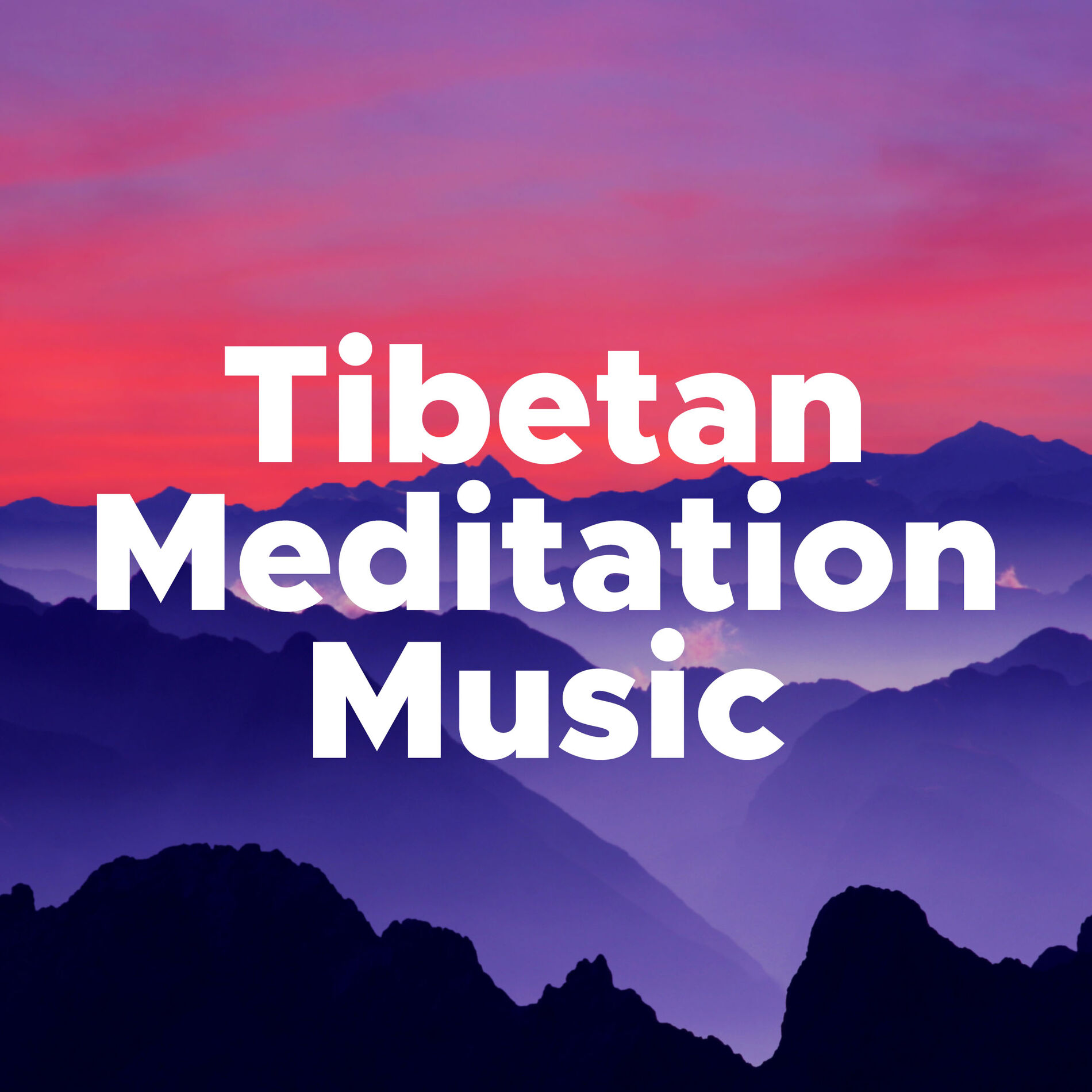 Album cover of Tibetan Meditation Music - Inner Peace for Meditation, Visualization and Mantra with Singing Bowls and Native Flutes