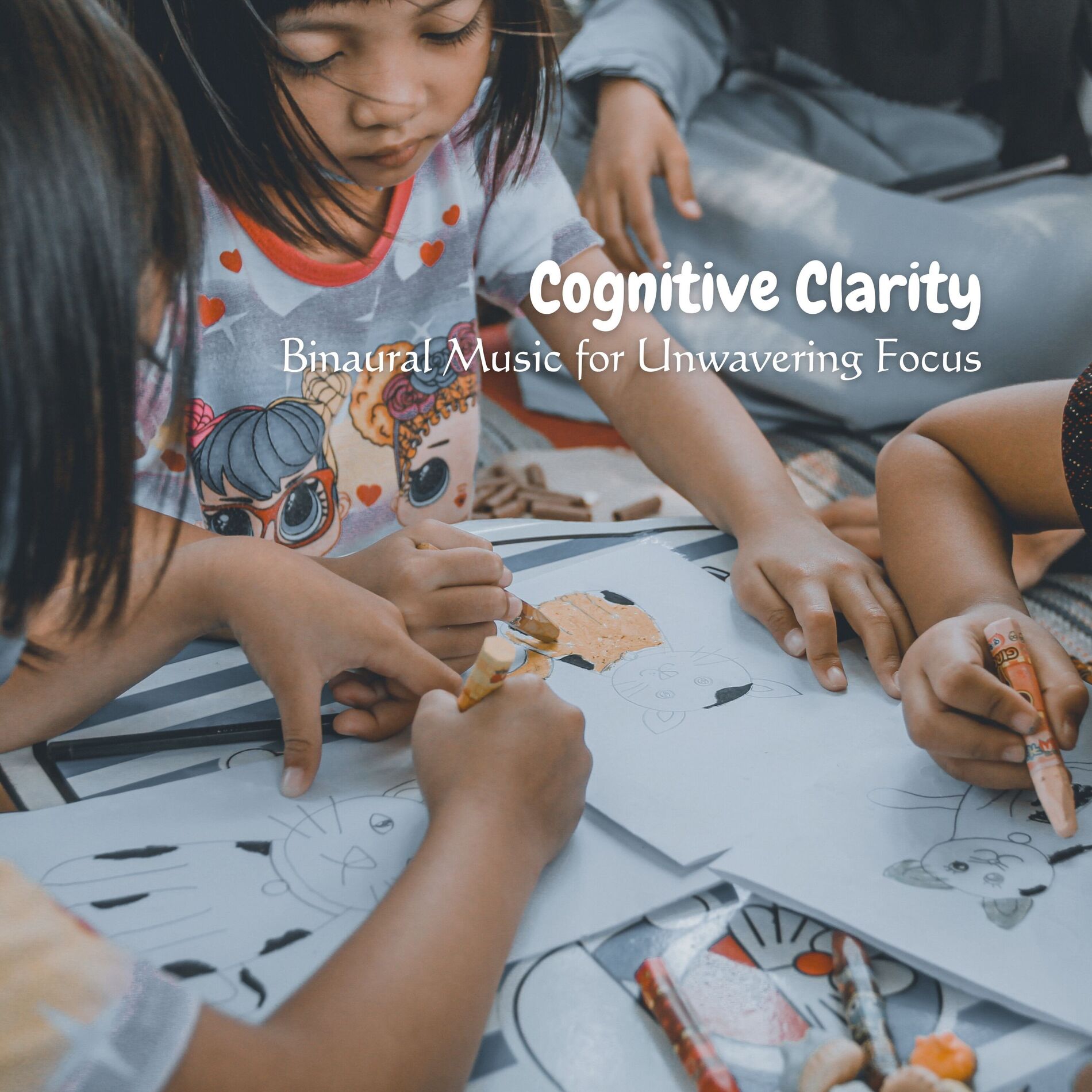 Album cover of Cognitive Clarity: Binaural Music for Unwavering Focus