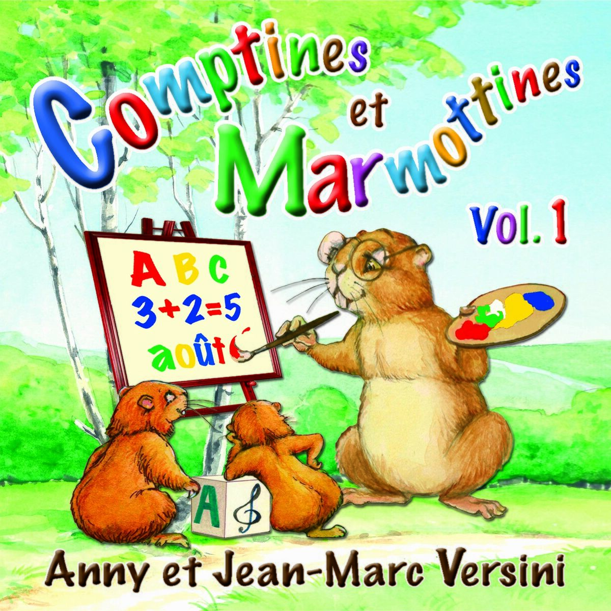 Album cover of Comptines et Marmottines, vol. 1