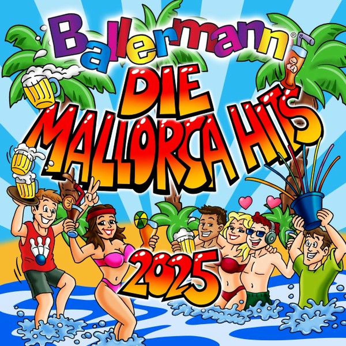 Album cover of Ballermann - Die Mallorca Hits 2025