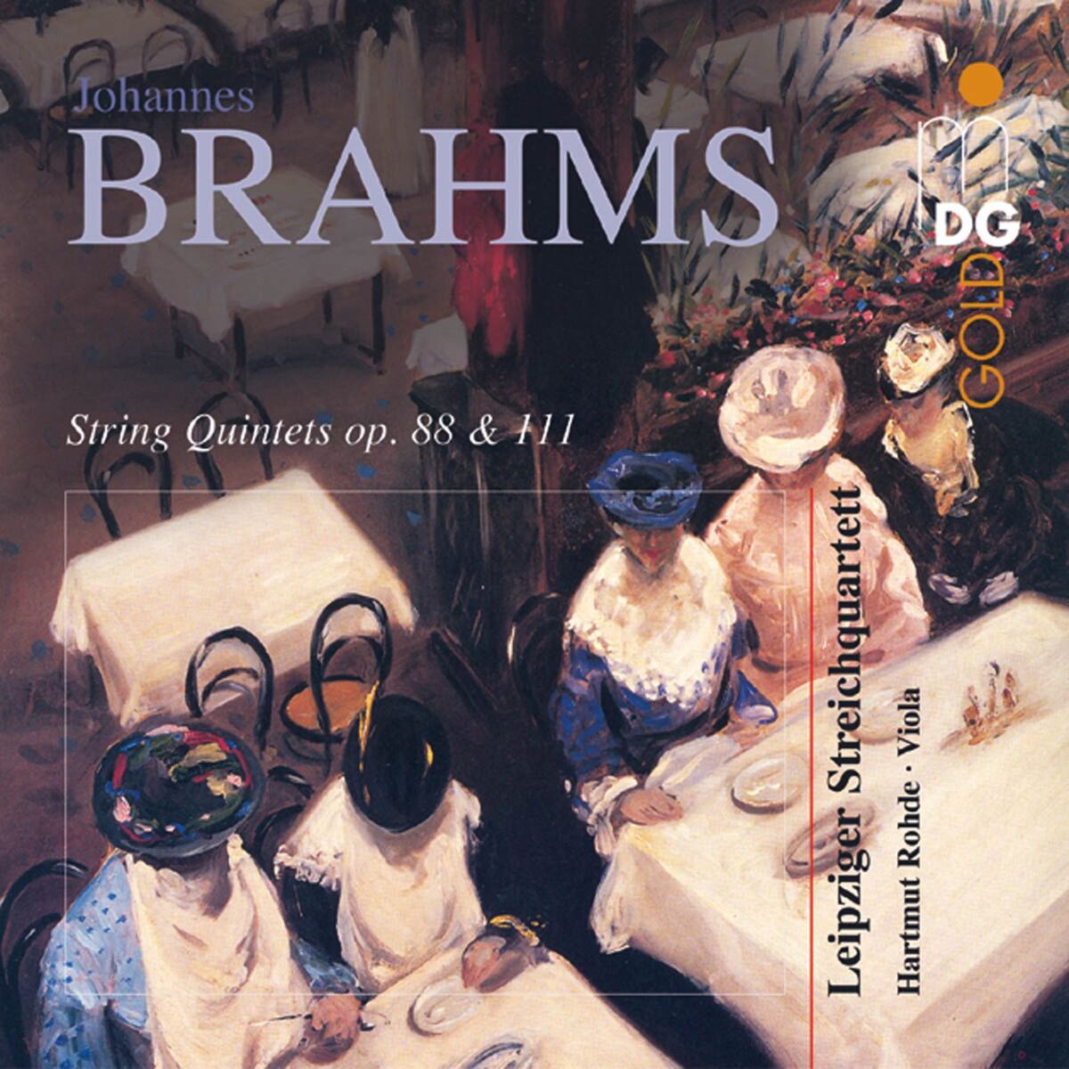 Album cover of Brahms: String Quintets, Op. 88 & 111