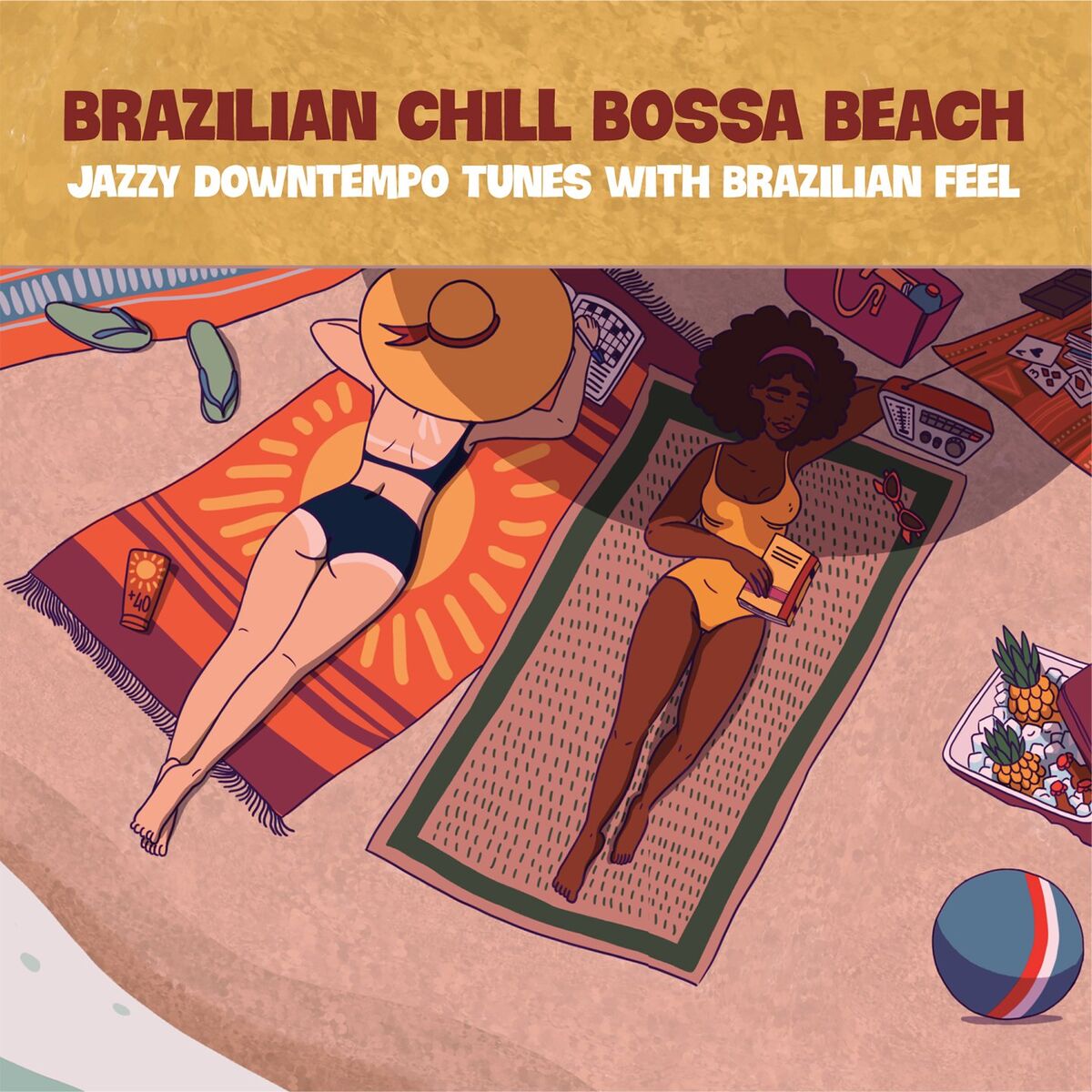 Album cover of Brazilian Chill Bossa Beach (Jazzy Downtempo Tunes With Brazilian Feel)