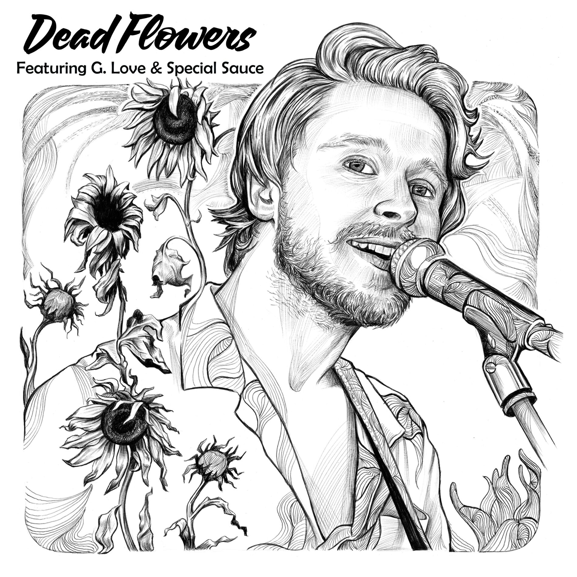 Album cover of Dead Flowers (feat. G. Love & Special Sauce)