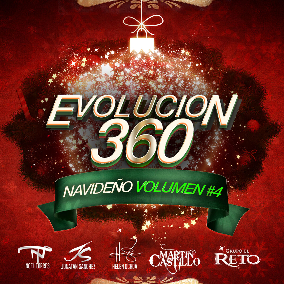 Album cover of Evolución 360, Vol. 4 (Navideño)