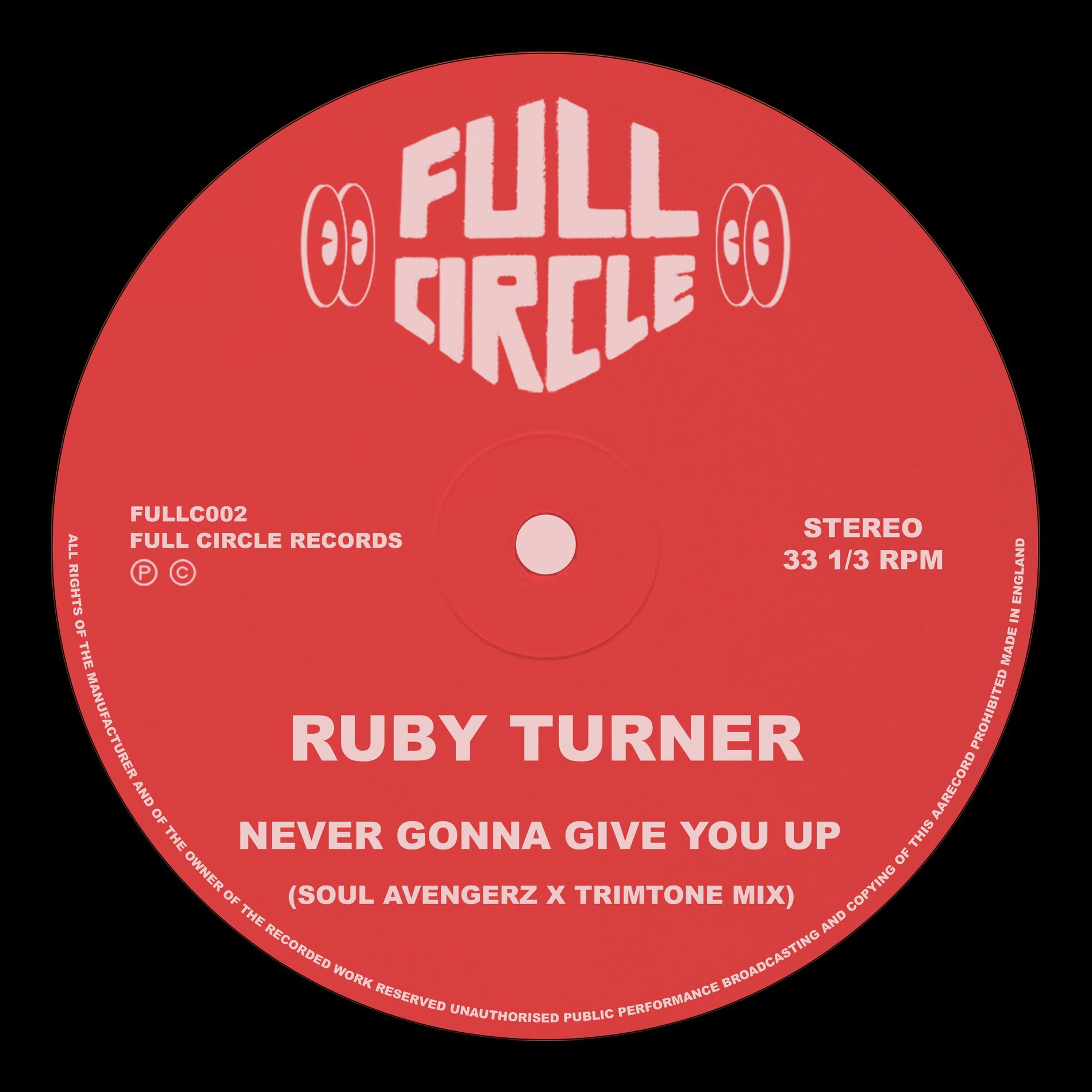 Album cover of Never Gonna Give You Up (Soul Avengerz x Trimtone Mixes)