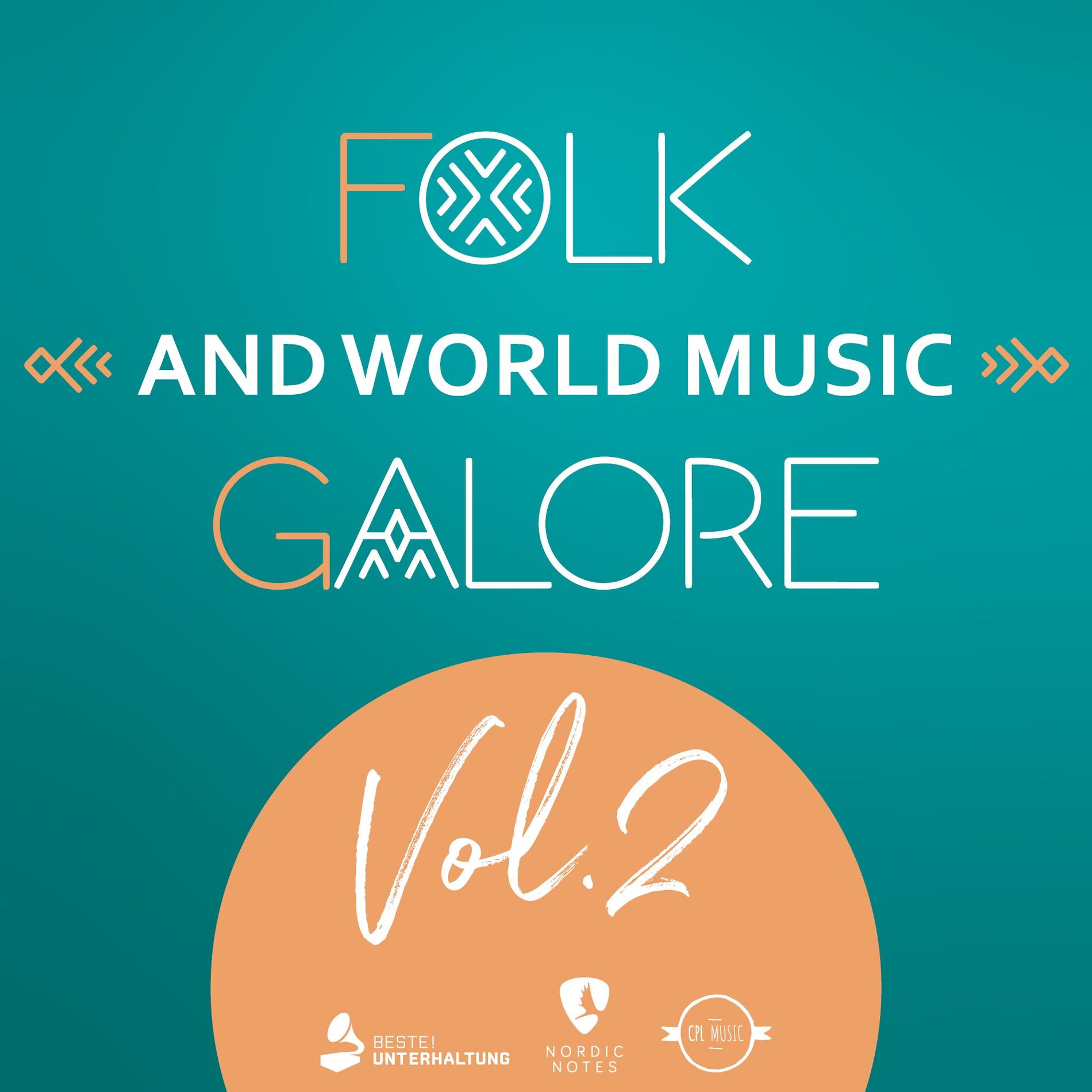 Album cover of Folk and World Music Galore, Vol. 2