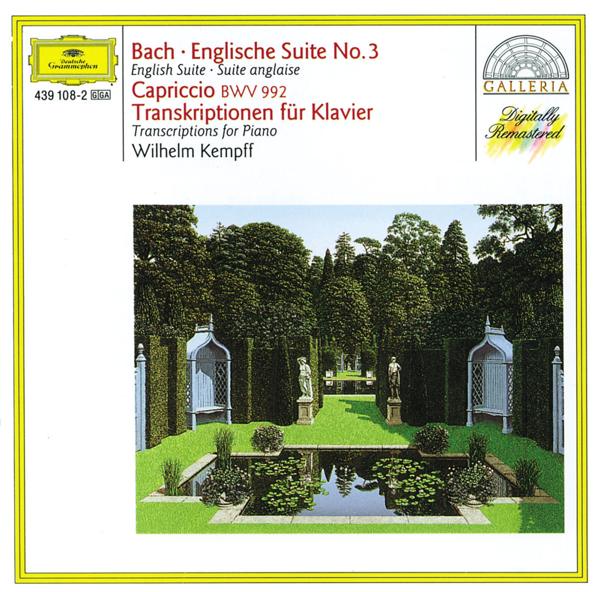 Album cover of Sonata No.2 in E flat major, BWV 1031 - Arr. Wilhelm Kempff : J.S. Bach: Sonata No.2 in E flat major, BWV 1031 - Arr. Wilhelm Kempff: Siciliano