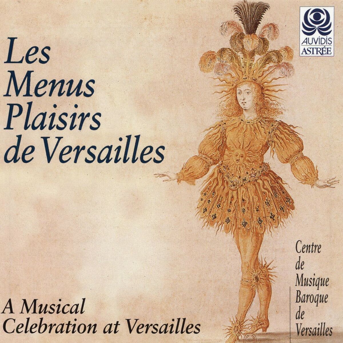 Album cover of Les menus plaisirs Versailles