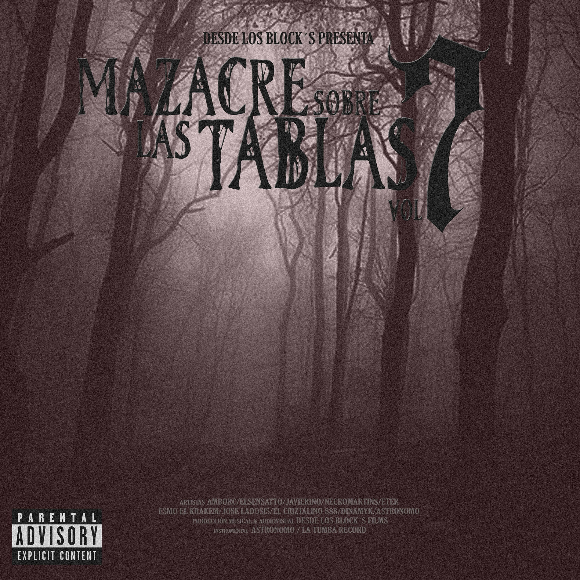 Album cover of Mazacre Sobre Las Tablas, Vol. 7