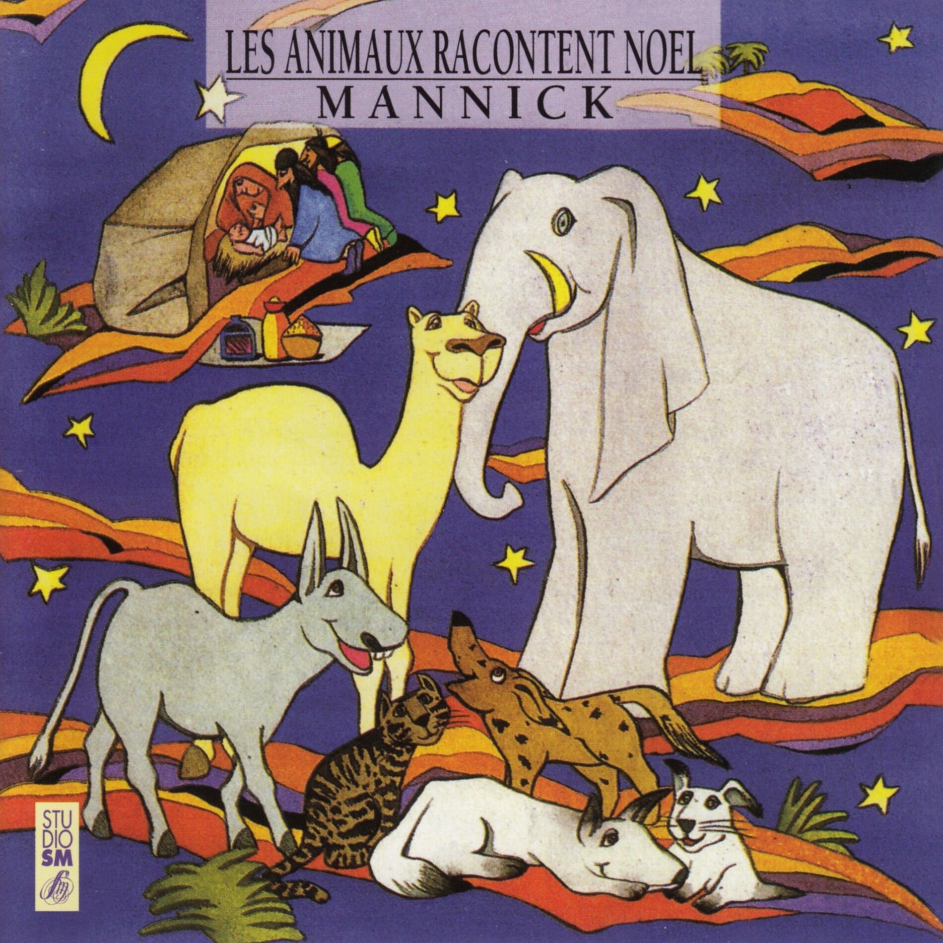 Album cover of Les animaux racontent Noël