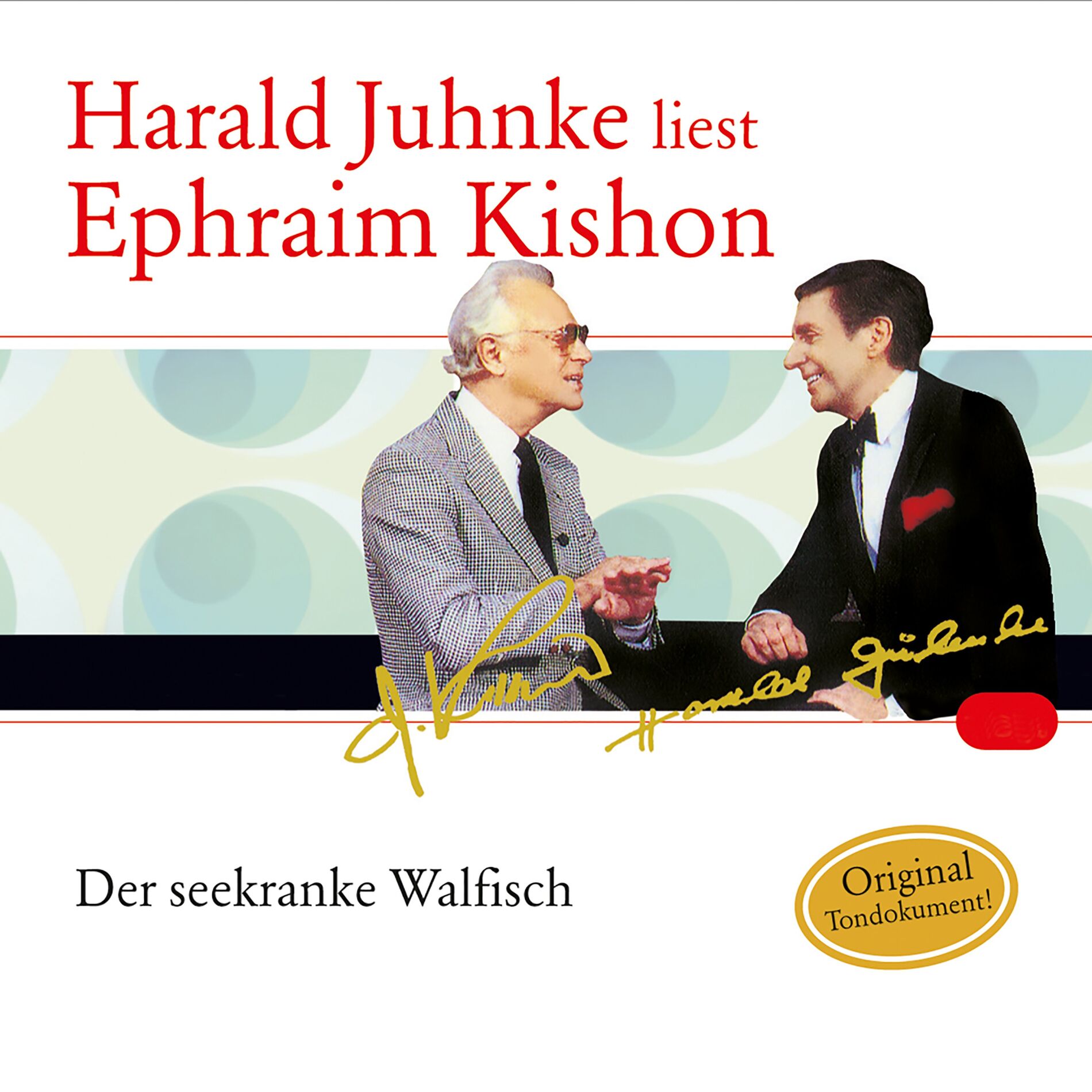 Album cover of Der seekranke Walfisch (Harald Juhnke liest Ephraim Kishon)