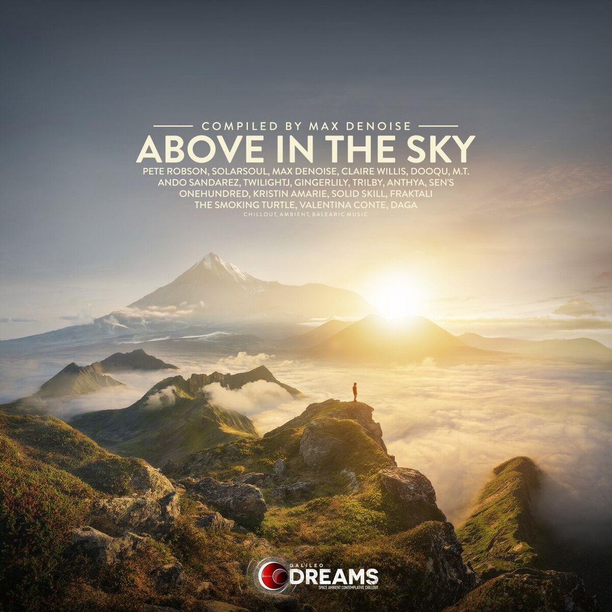 Album cover of Above in the Sky (Compiled by Max Denoise)