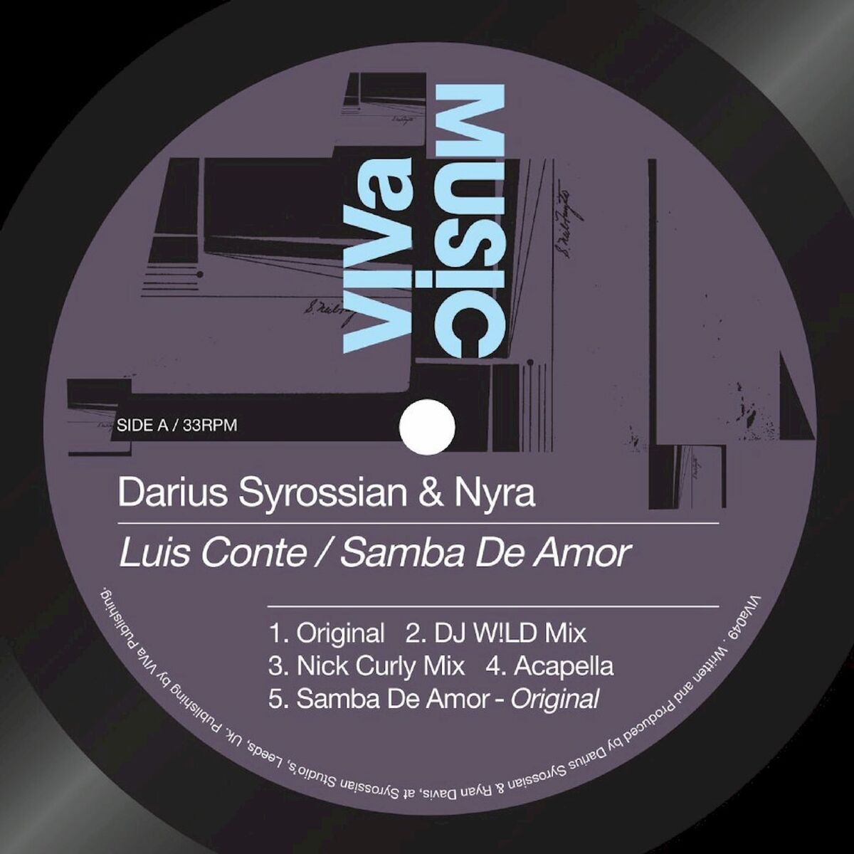 Album cover of Luis Conte / Samba De Amor