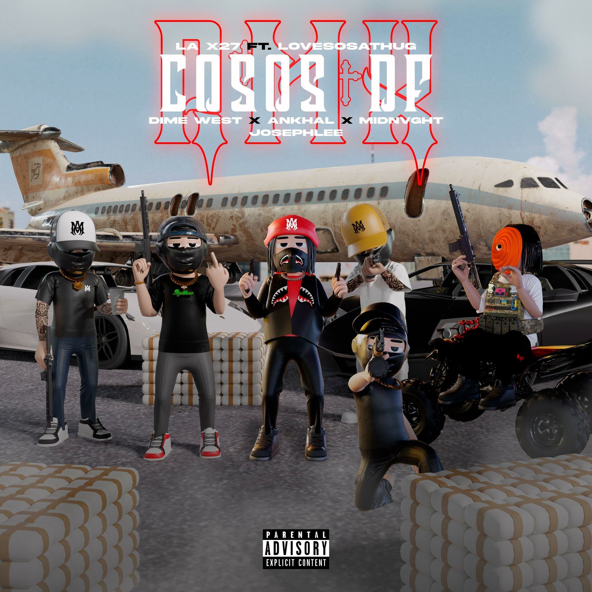 Album cover of Cosos DF (feat. SosaThug, Josephlee & Midnvght)