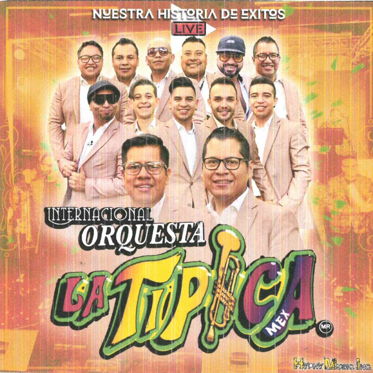 Album cover of Nuestra Historia de Exitos , Live