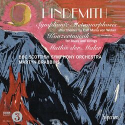 Cover of Hindemith: Symphonic Metamorphosis; Konzertmusik; Mathis der Maler
