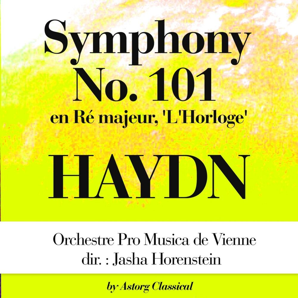 Picture of Haydn : Symphonie No. 101 en ré majeur, "L'horloge"