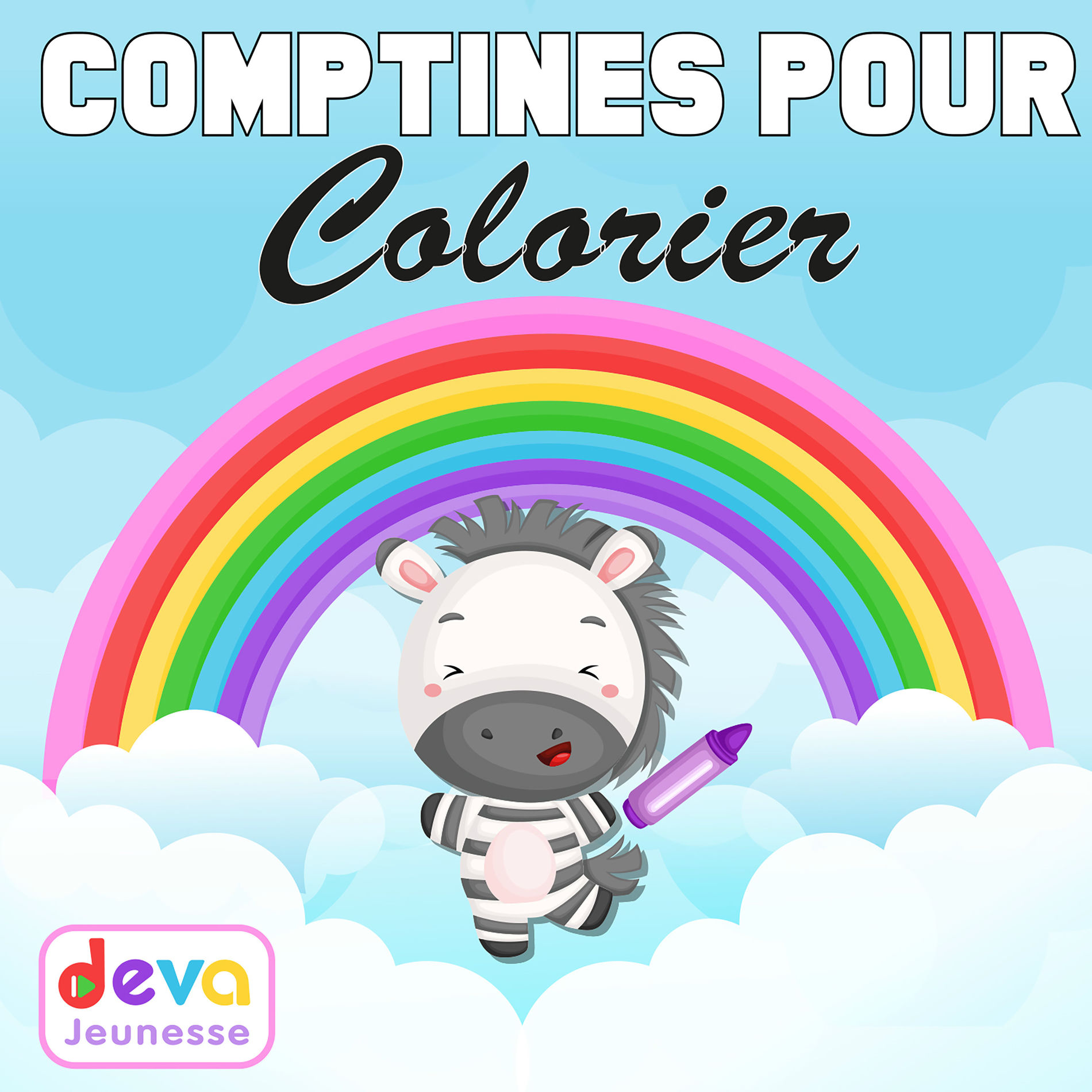 Album cover of Comptines pour colorier
