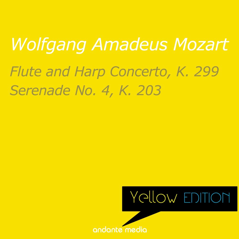Picture of Yellow Edition - Mozart: Flute and Harp Concerto, K. 299 & Serenade No. 4, K. 203