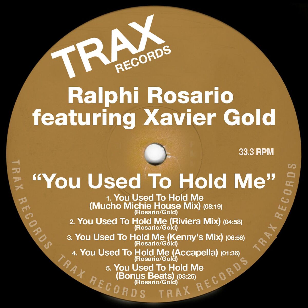 Album cover of You Used to Hold Me