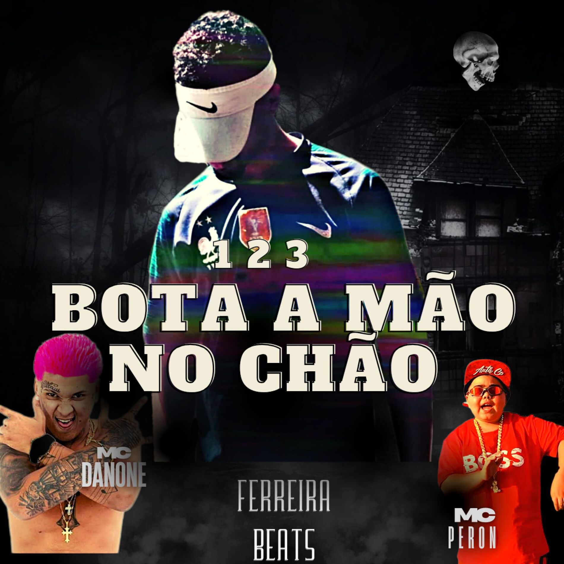 Album cover of 1,2,3 bota a mão no chão (Arrochadeira) (feat. Mc Danone & MC Peron)