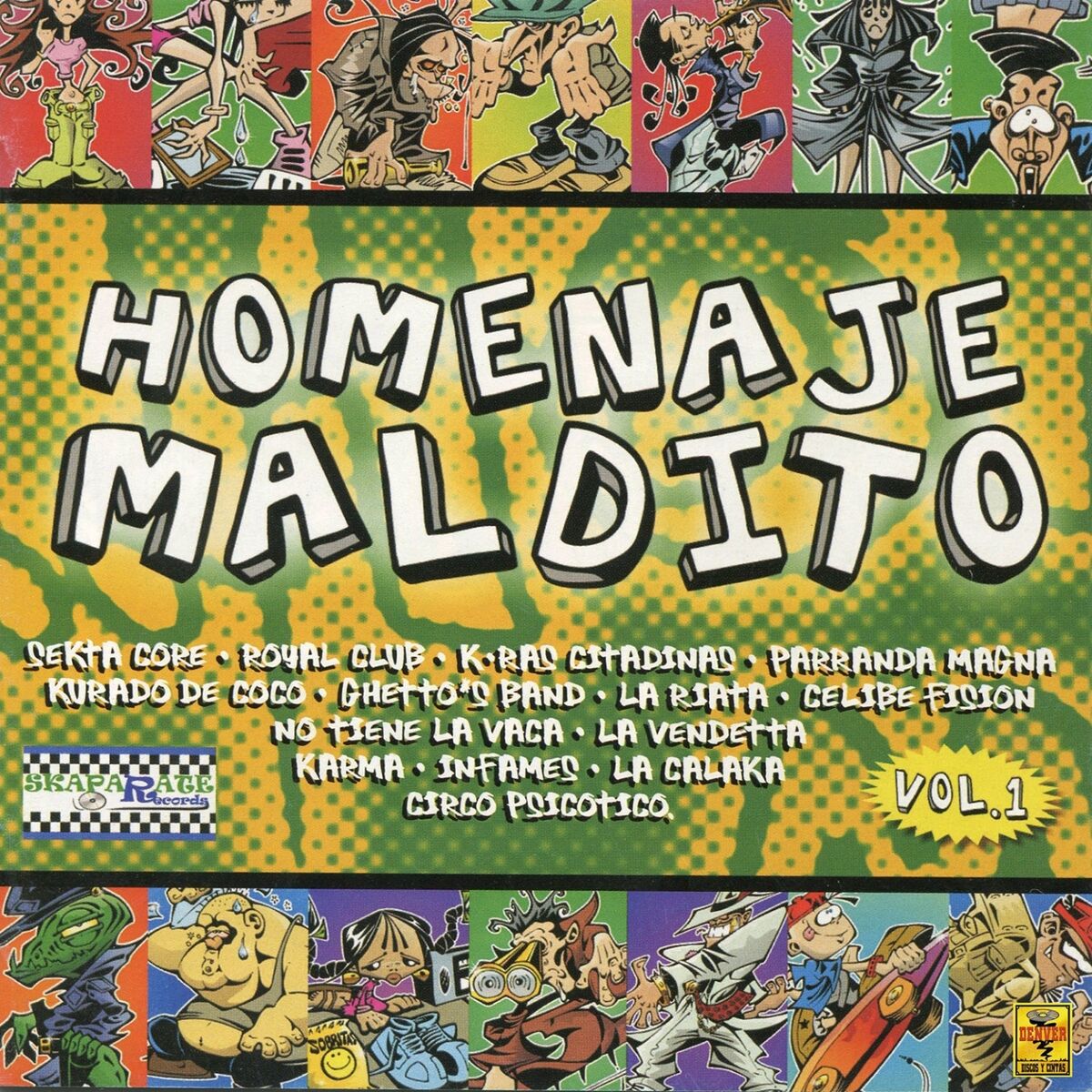 Album cover of Homenaje Maldito, Vol. 1