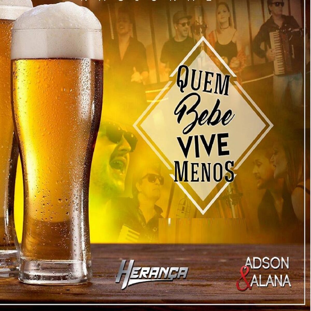 Album cover of Quem Bebe Vive Menos